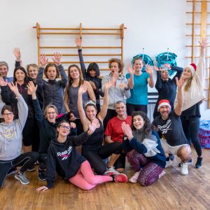 Christmas workout evento fintess